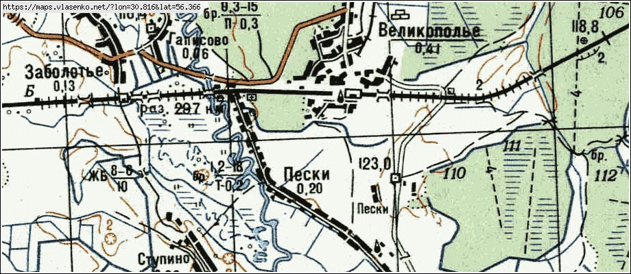 Карта великолукского района топографическая