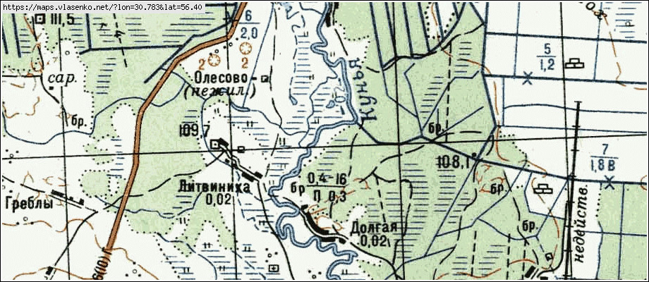 Великолукская область карта