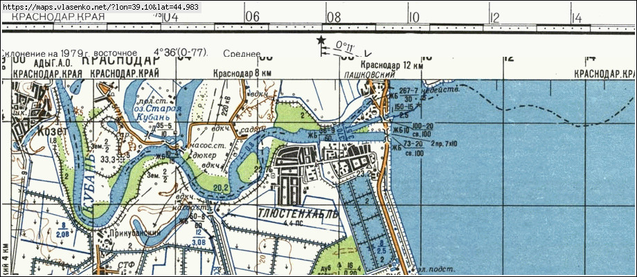 Кадастровая карта тлюстенхабль