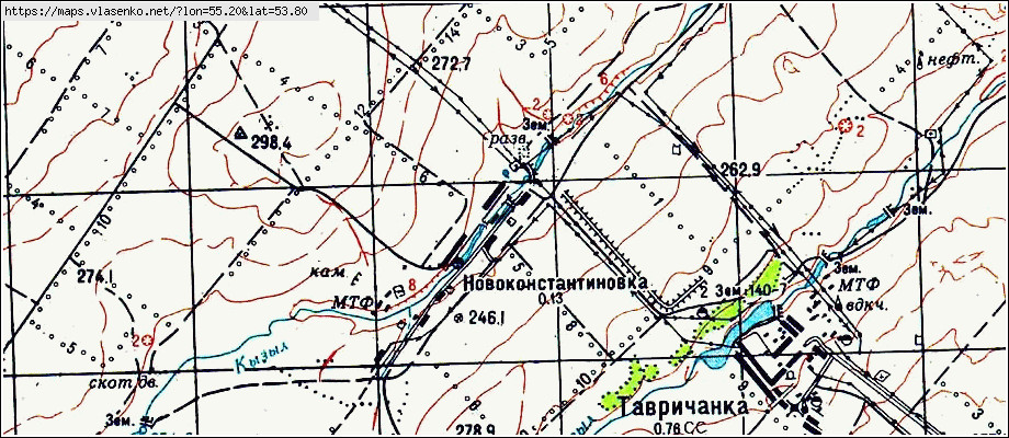 Карта альшеевского района с деревнями