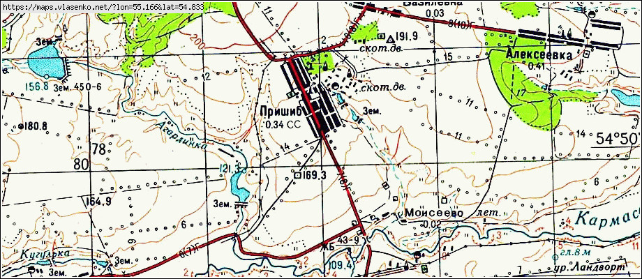 Карта пришиб астраханская область