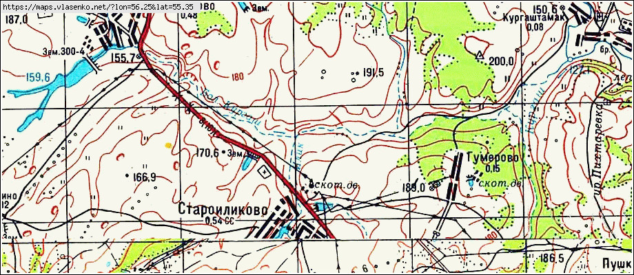 Благовещенский район башкортостан карта