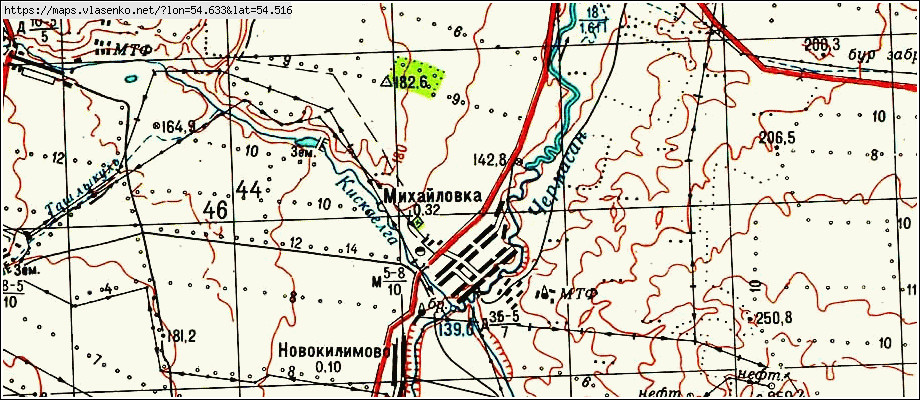 Буздякский район карта