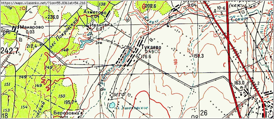 Город давлеканово карта