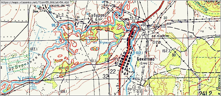 Карта кармаскалинского района с деревнями