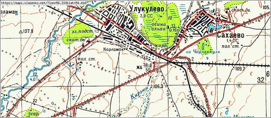 Карта кармаскалинского района республики башкортостан с деревнями