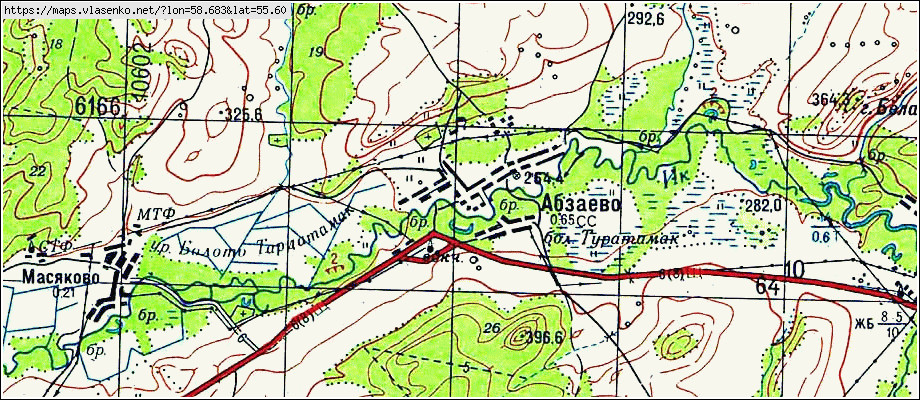 Карта кигинского района