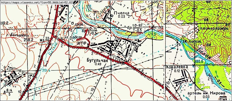 Башкирия куюргазинский район карта