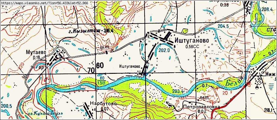 Мелеузовский район самойловка карта