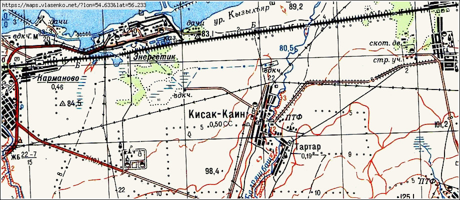 Башкирия янаульский район карта