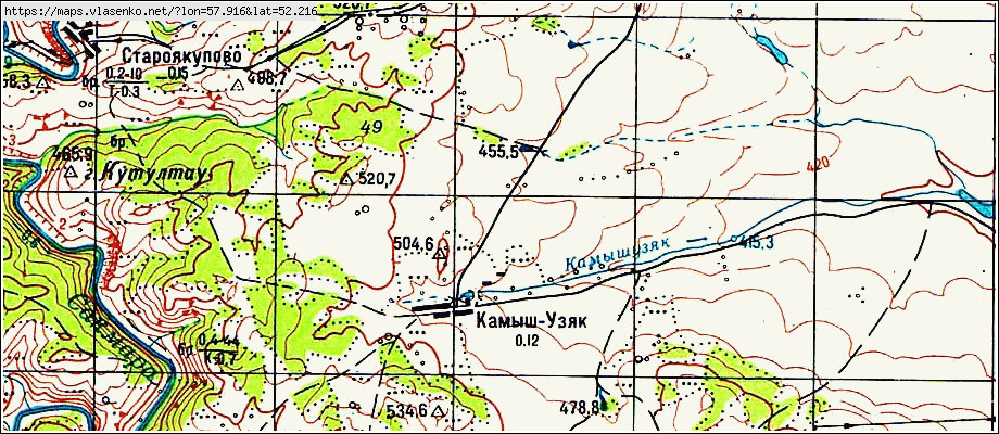 Спутниковая карта зилаирского района