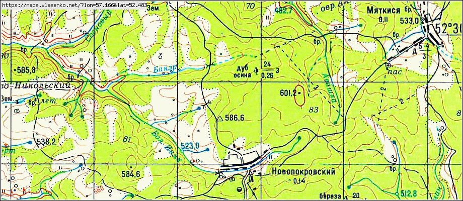 Спутниковая карта зилаирского района