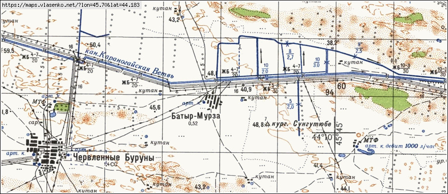 Карта ачикулак ставропольский край