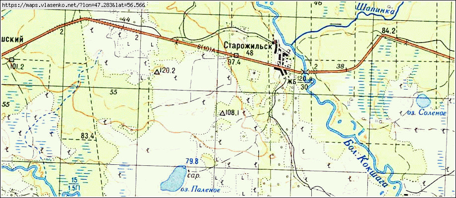 Медведевский лес орел карта