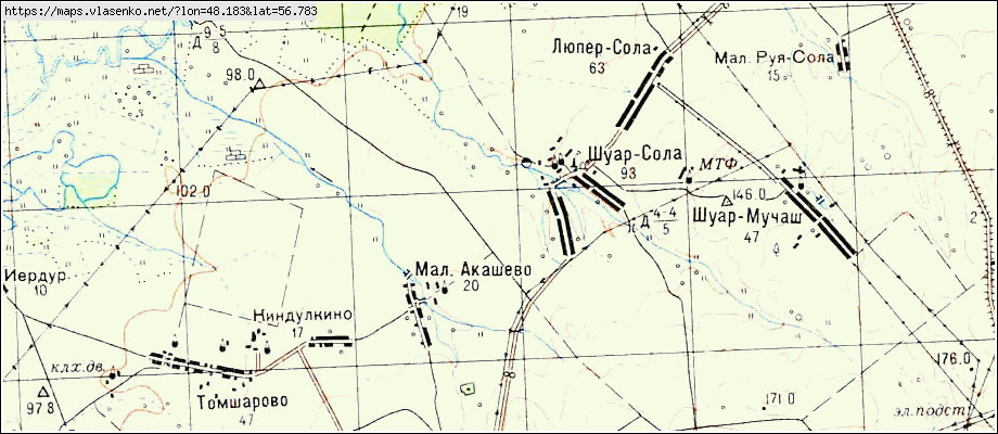 Мари отары карта