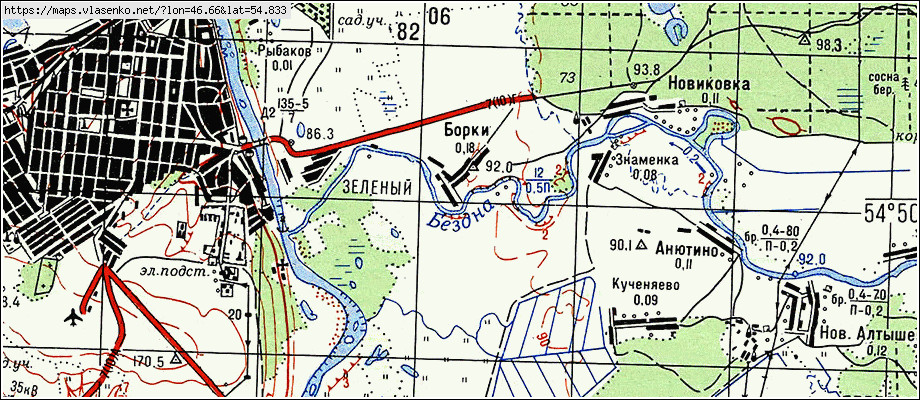 Карта ардатовского района