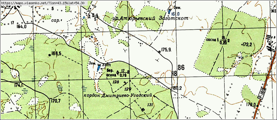 Атюрьево мордовия карта