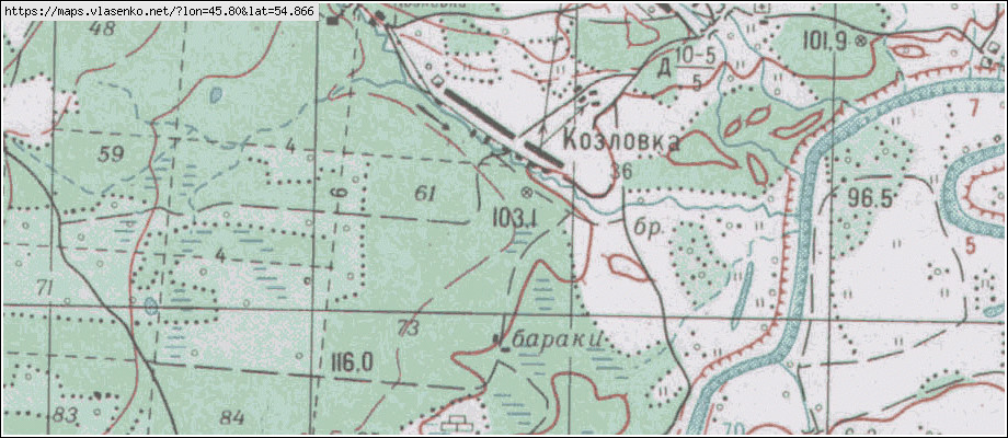 Атяшевский район мордовия карта