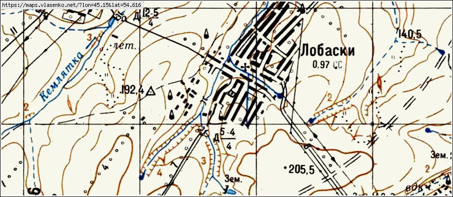 Карта ичалковского района