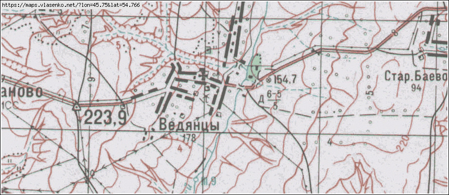 Карта ичалковского района
