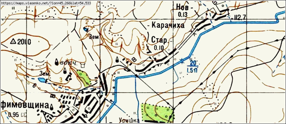 Ромодановский район республики мордовия карта