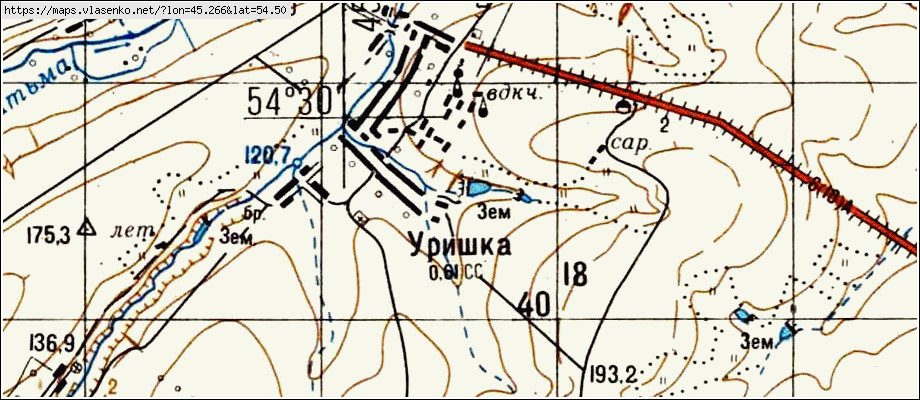 Ромодановский район республики мордовия карта