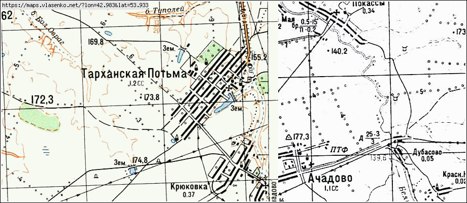 Карта яваса с домами