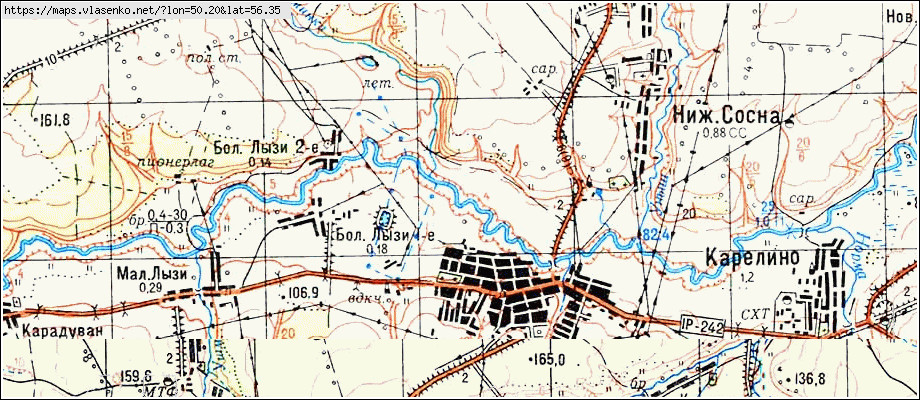 Карта балтасинского района с улицами