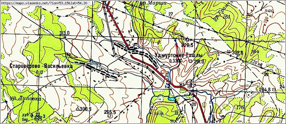 Новозареченск бавлинский район карта