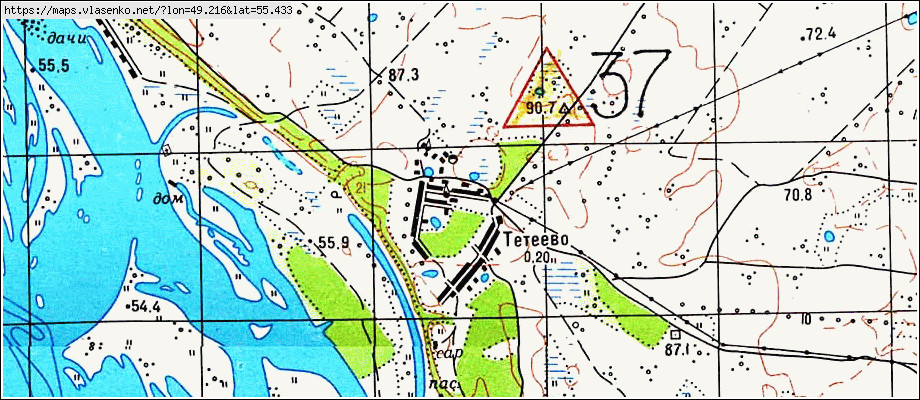 Усады карта лаишевский район