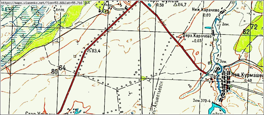 Мензелинск татарстан карта