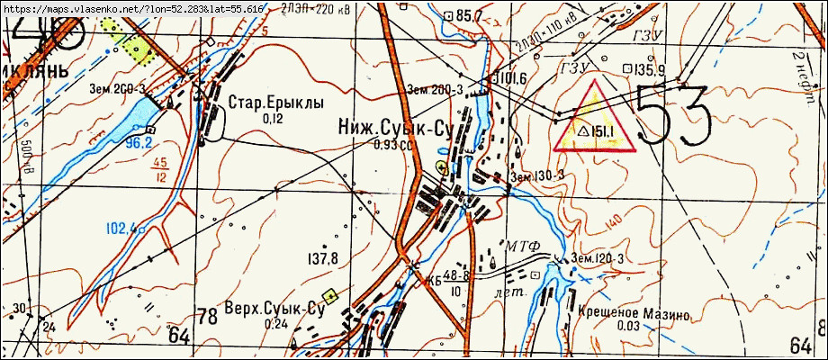 Гугл карта тукаевский район