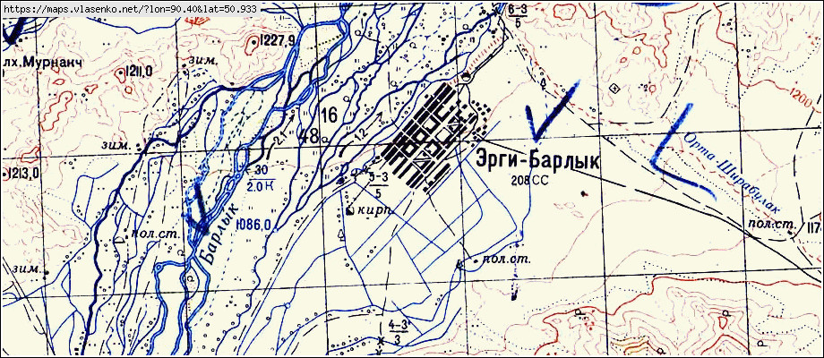 Карта аксы барлык