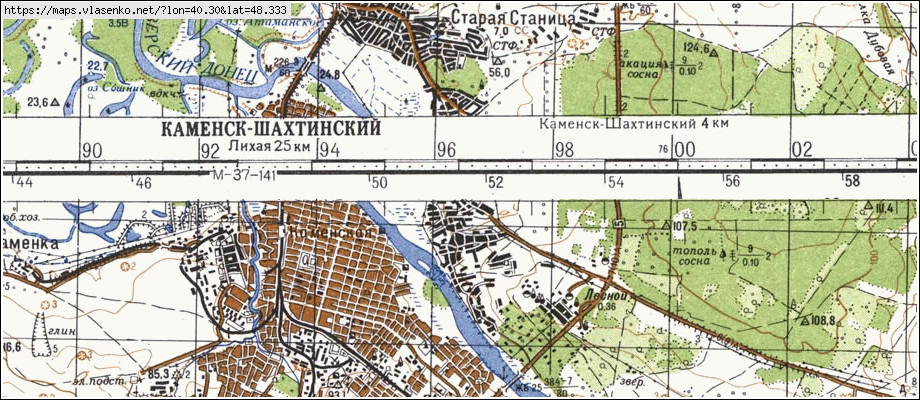 Кадастровая карта станица ессентукская