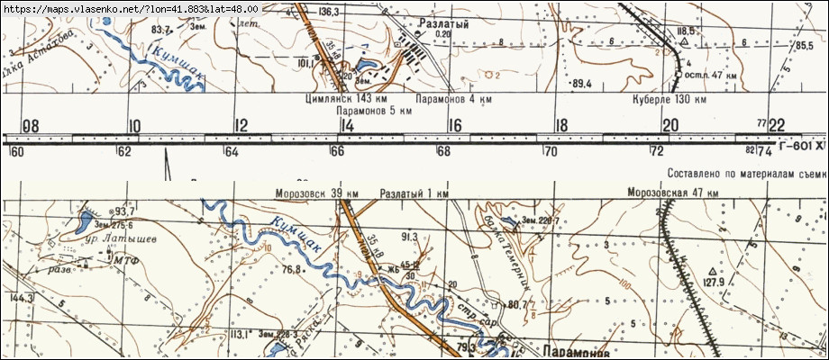 Карта морозовского района ростовской области подробная