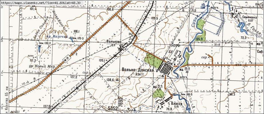 Карта г морозовск ростовской области