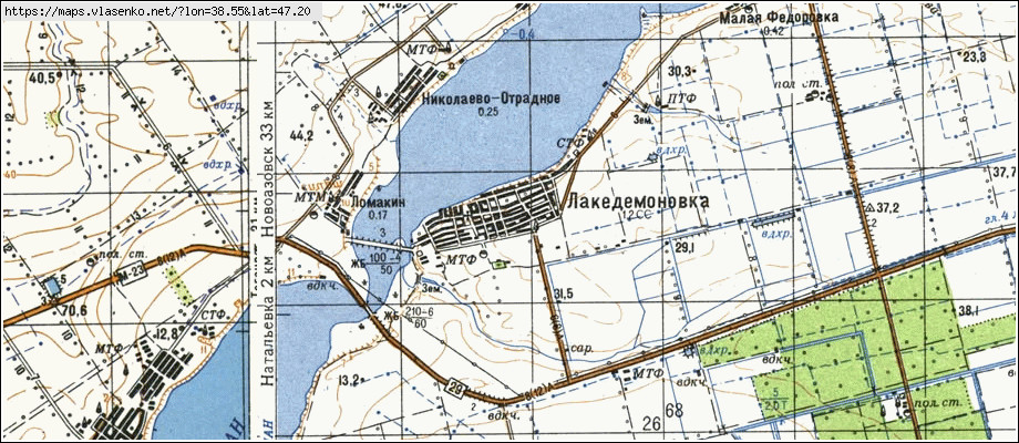 Лакедемоновка таганрог карта