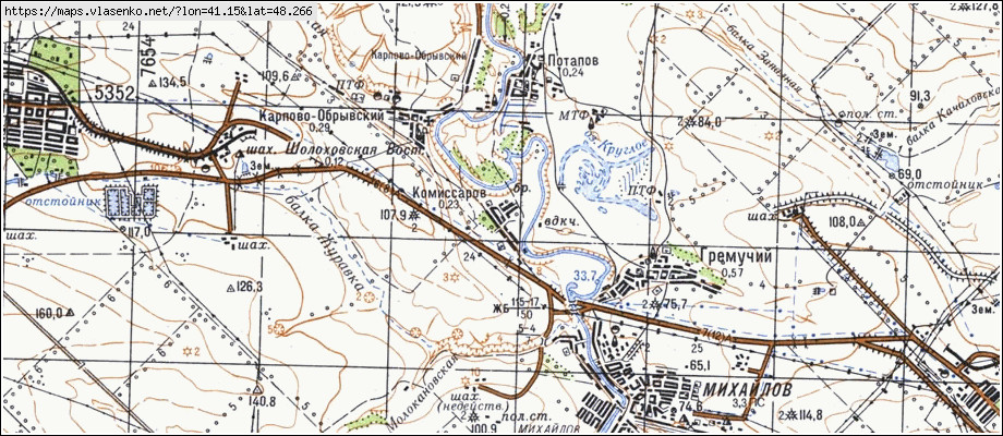 Станица тацинская ростовской области карта