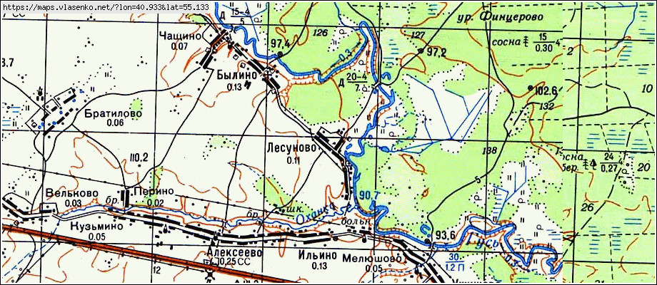 Кораблинский район карта