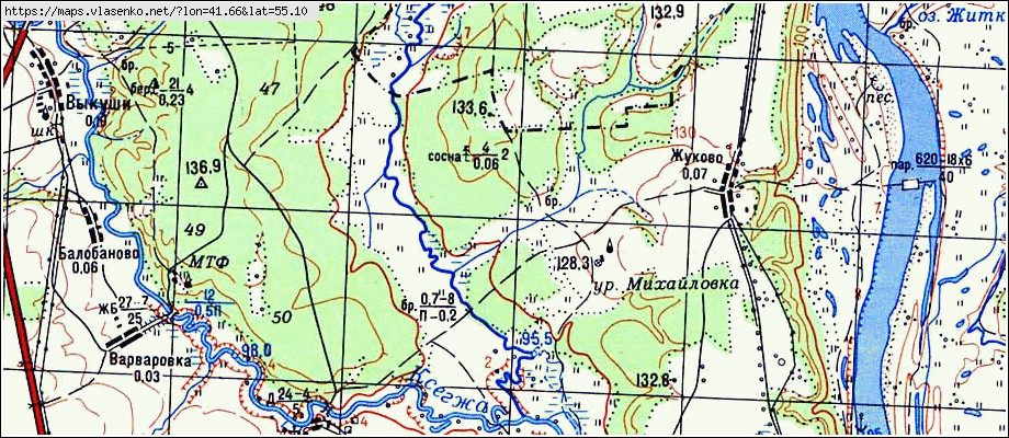 Карта спас клепиковского района рязанской области