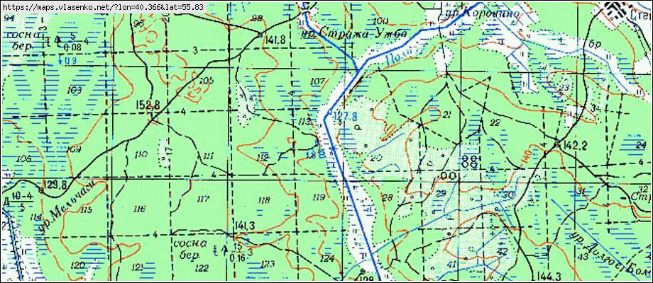 Карта спас клепиковского района рязанской области