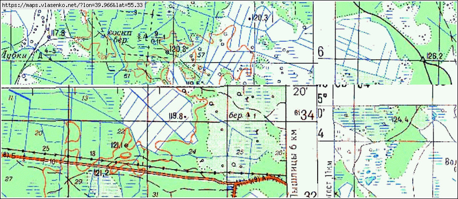 Карта клепиковский район рязанской области