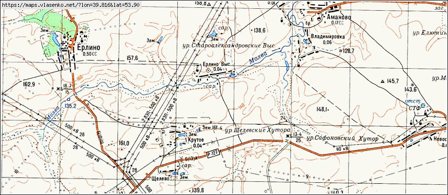 Карта г кораблино рязанской области