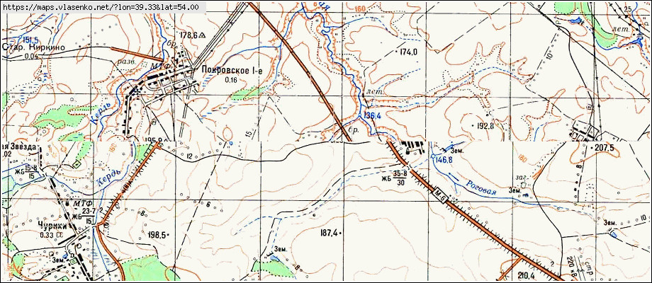 Карта михайловского района рязанской области