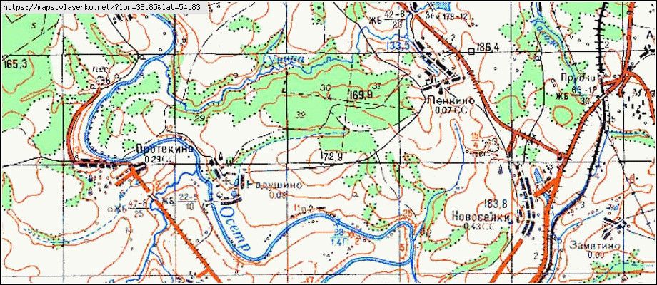 Кадастровая карта рязанской области михайловский район