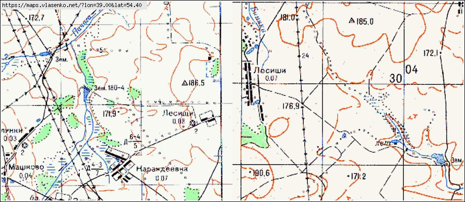 Михайловский район карта рязанской области