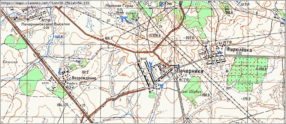 Карта рачатники михайловского района рязанской области