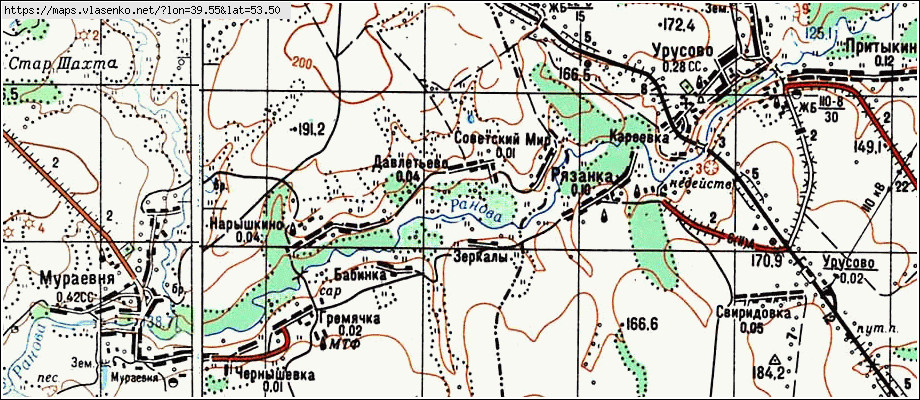 Шумань рязанская обл карта - 95 фото