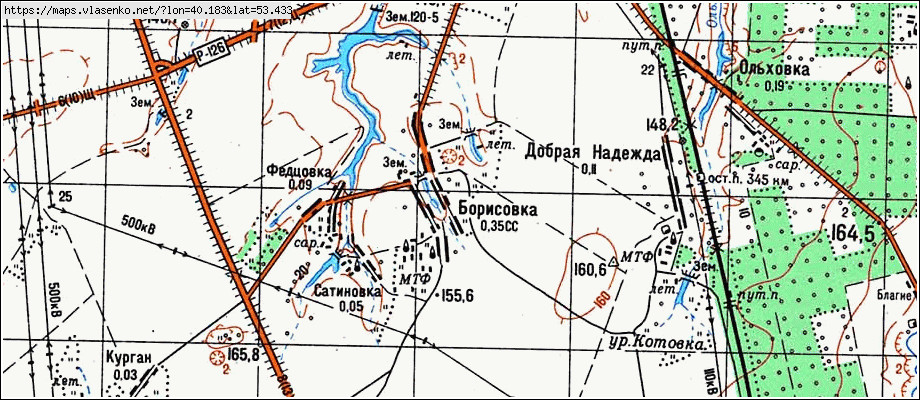 Карта осадков каморино михайловский район рязанская область