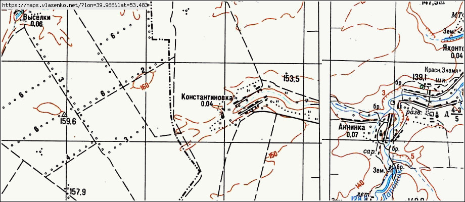 Константиновка карта города